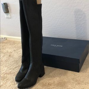 Cole haan over knee boot